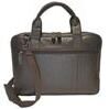 Laptop-Tasche aus Vollrindleder 41 cm braun 4