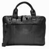 Laptop-Tasche aus Vollrindleder 41 cm schwarz 2