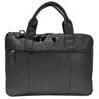 Laptop-Tasche aus Vollrindleder 41 cm schwarz 5