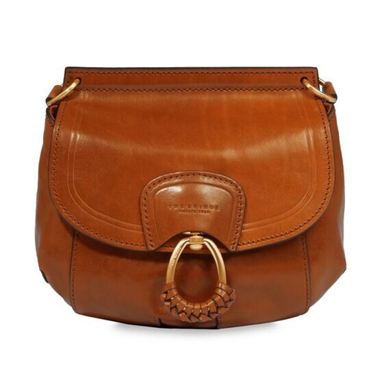 Erica - Crossbody Bag Leder, Cognac