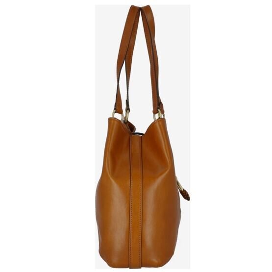 Erica - Shopper Leder, Cognac