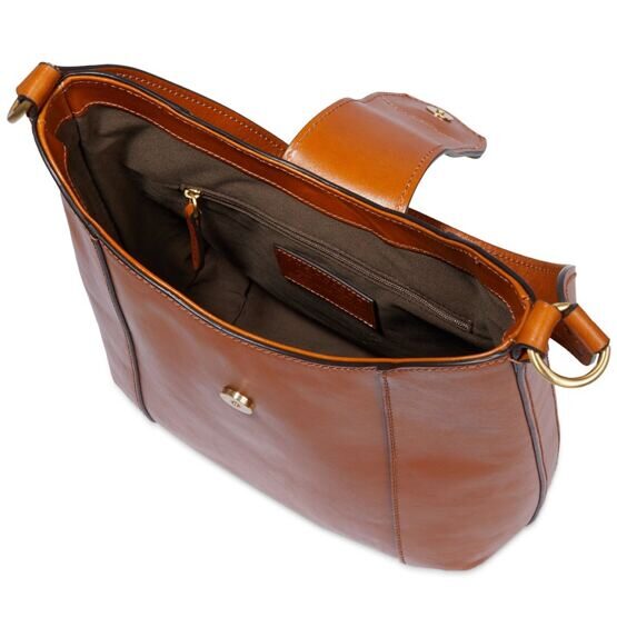 Erica - Hobo Bag Leder, Cognac