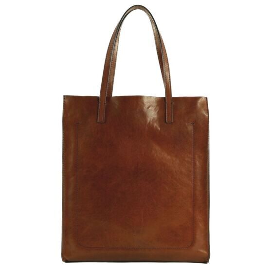 Mirra Wow - Shopping Bag Leder, Braun