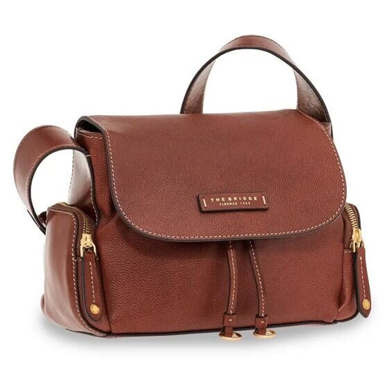 Carlotta - Schultertasche Leder, Braun