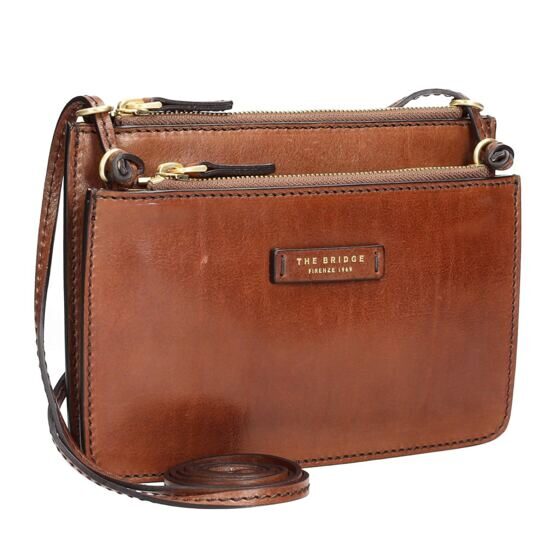 Rustici - Schultertasche Leder, Braun