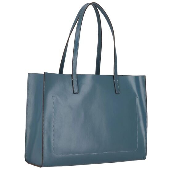 Mirra - Shopper Leder, Blau