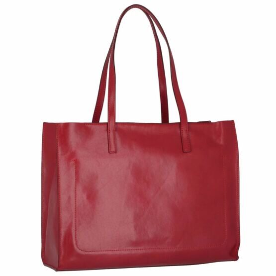 Mirra - Shopper Leder, Rot