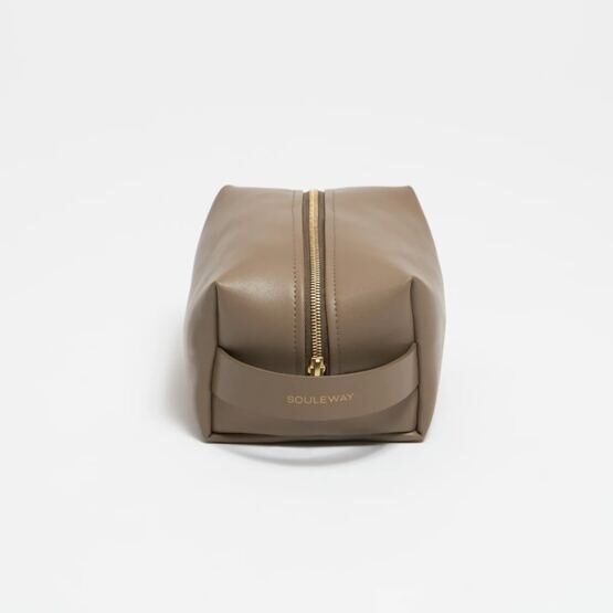 Classic Washbag S - Oleatex Edition, Mocha Brown