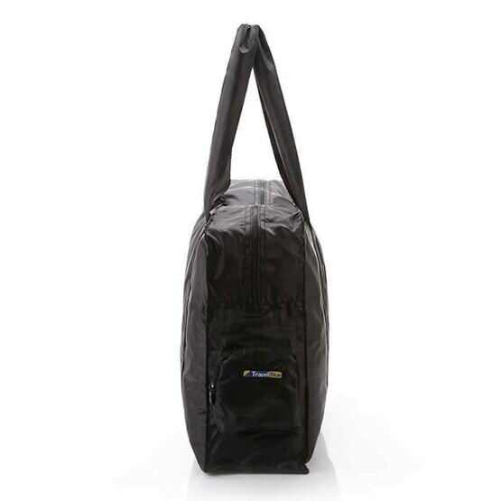 Folding Duffle Bag in Schwarz