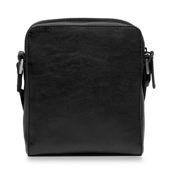 Damiano - Crossbody Bag Leder, Schwarz