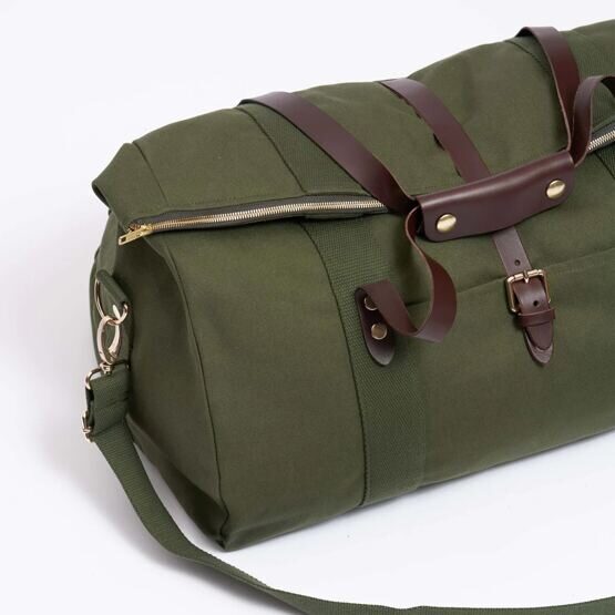 Foldtop Weekender, Dark Olive