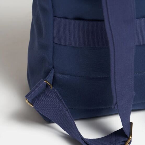 Foldtop Rucksack, Navy Blue