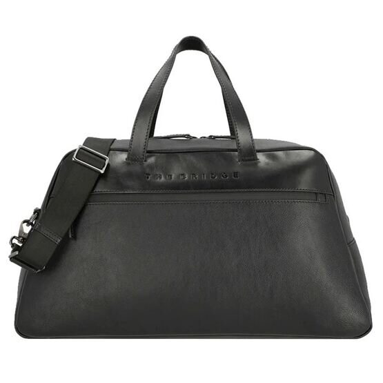 Damiano - Duffle Bag Leder, Schwarz