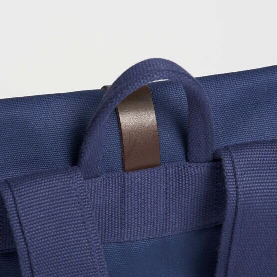 Foldtop Rucksack, Navy Blue