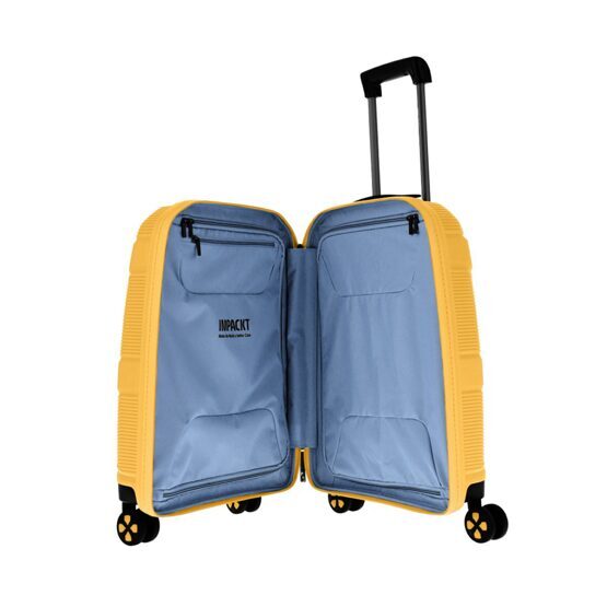 IP1 - 4-Rad Trolley S mit USB Port, Sunset Yellow