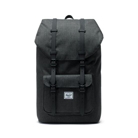 Little America - Rucksack 25L in Crosshatch/ Schwarz