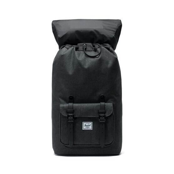 Little America - Rucksack 25L in Crosshatch/ Schwarz