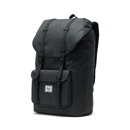 Little America - Rucksack 25L in Crosshatch/ Schwarz