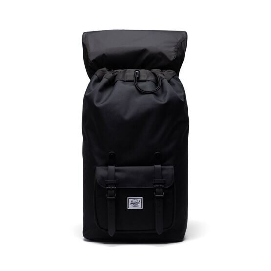 Little America - Rucksack 25L in Black/ Black Rubber