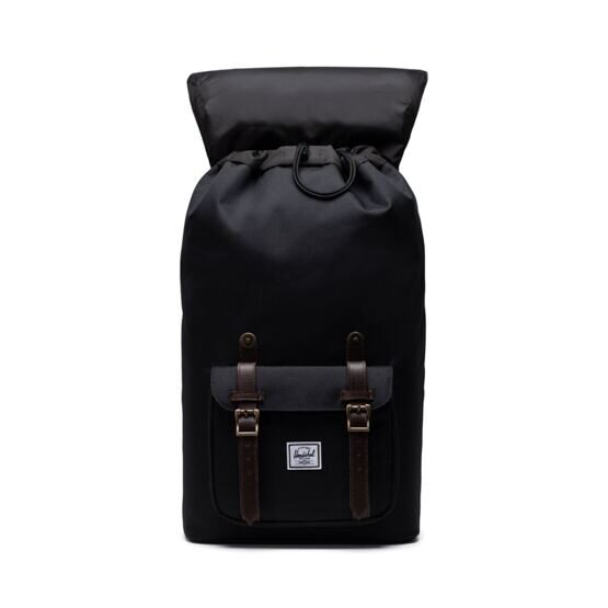 Little America - Rucksack 25L in Black/ Chicory Coffee