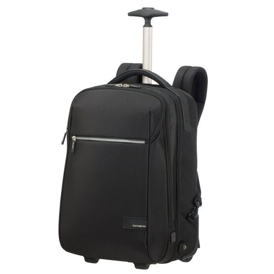 Litepoint Laptop-Rucksack mit Rollen 17&quot; Schwarz