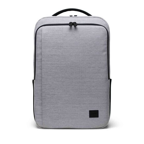 Kaslo - Rucksack in Light Grey Crosshatch