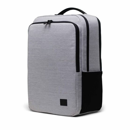 Kaslo - Rucksack in Light Grey Crosshatch