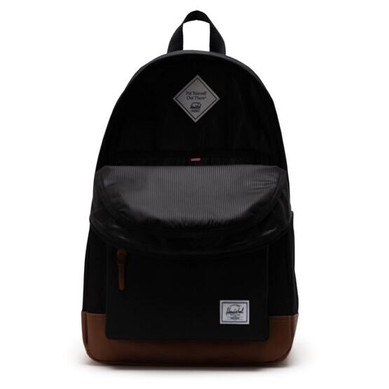 Heritage - Rucksack in Black/Tan