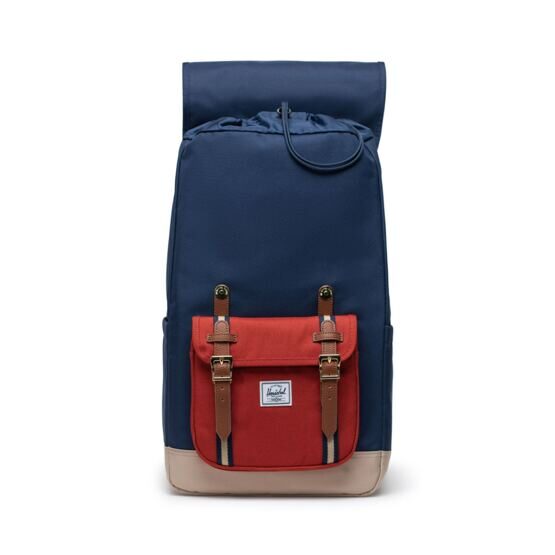 Little America - Rucksack in Blau/Rot