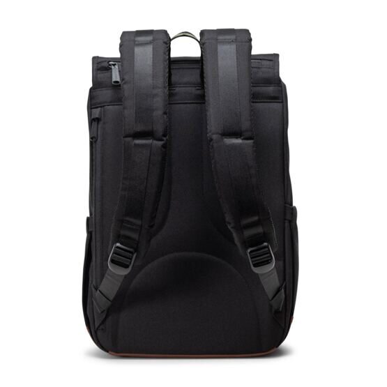 Little America -  Mid Backpack in Schwarz/Grün