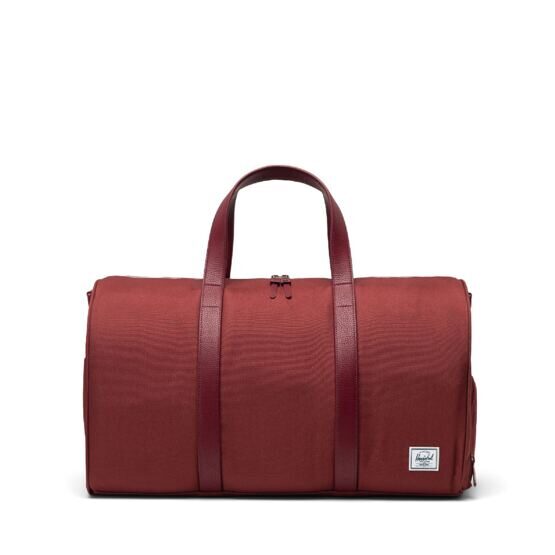 Novel - Duffle in Oxblood Red