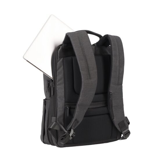 Meet - Rucksack erweiterbar, Anthrazit