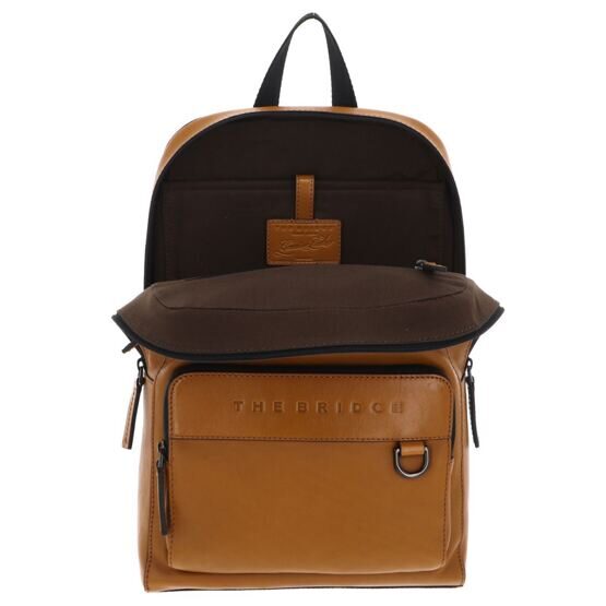 Damiano - Rucksack Leder, Curry