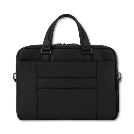 Modus - Schmale Laptoptasche mit IPad-Fach in Schwarz