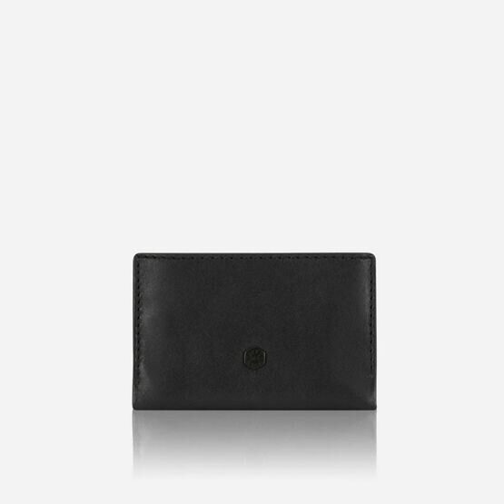 Roma - Money Clip and Card Holder in Schwarz