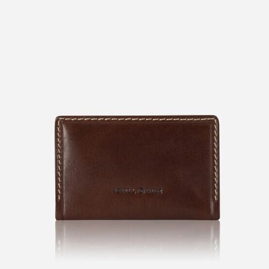 Roma - Money Clip and Card Holder in Mocha