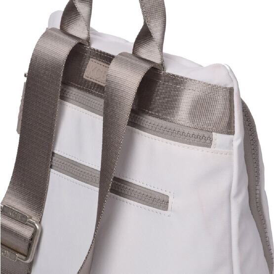 Grosser Anti-Diebstahl Rucksack Zip, Weiss