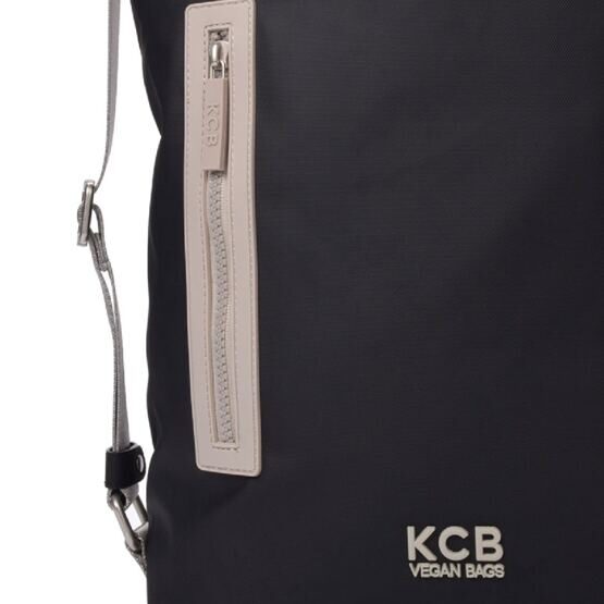 Rucksack-Tasche Zip, Schwarz