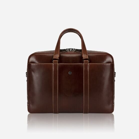 Laptop Briefcase 17&quot; in Mocha