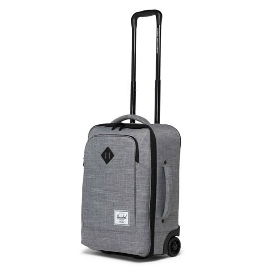 Heritage - Softshell Large Carry On Trolley in Raven Crosshatch