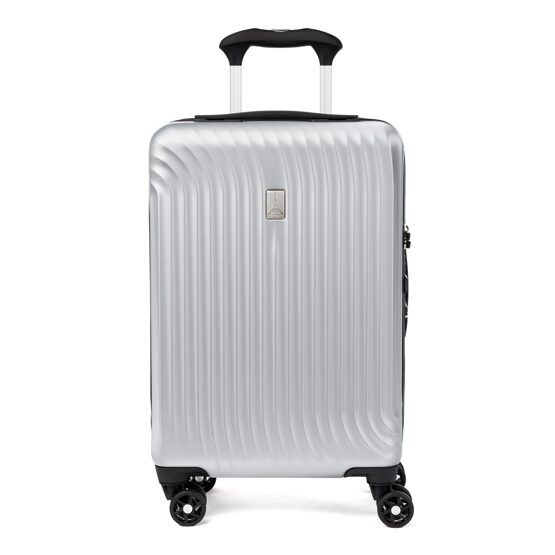 Maxlite Air - Carry-On Expandable Spinner, Metallic Silver