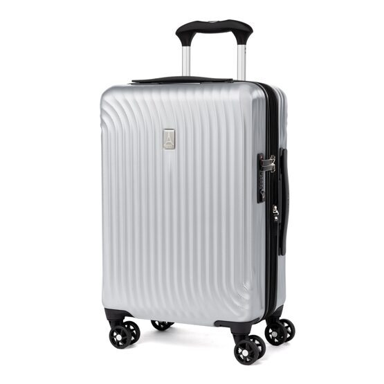 Maxlite Air - Carry-On Expandable Spinner, Metallic Silver