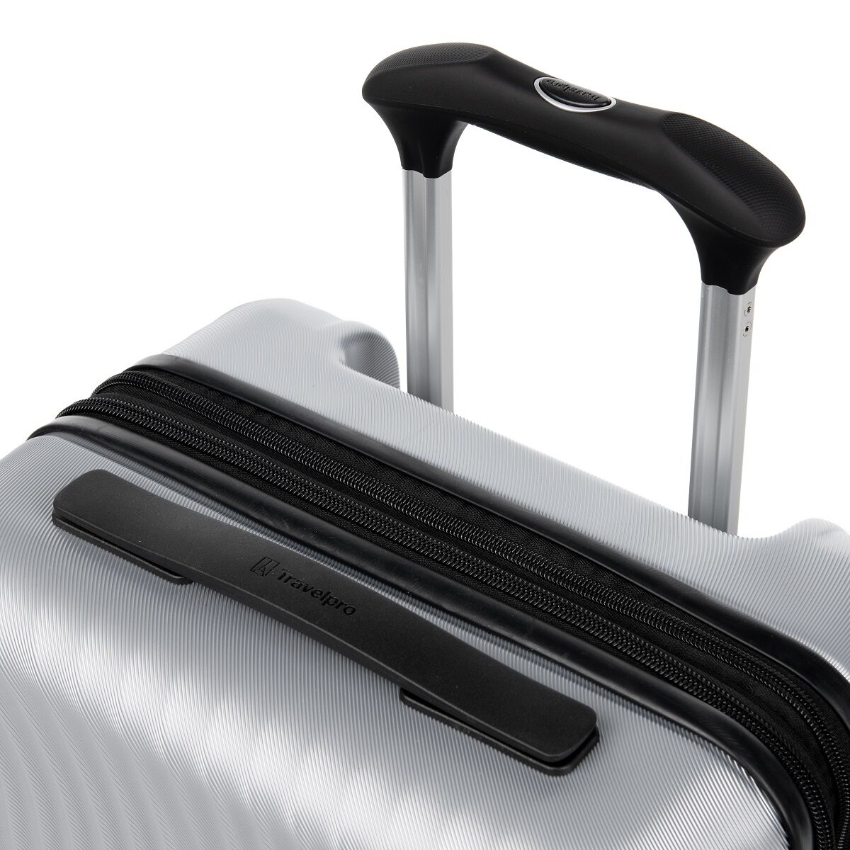 Maxlite Air - Carry-On Expandable Spinner, Metallic Silver