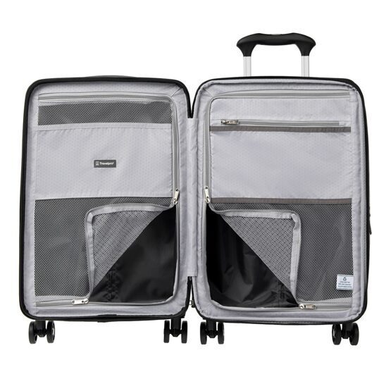 Maxlite Air - Carry-On Expandable Spinner, Metallic Silver