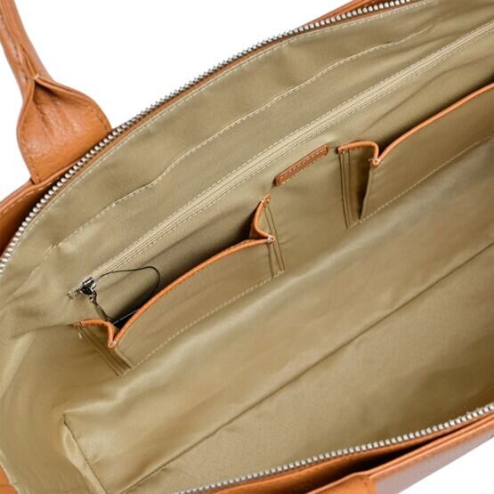 Genuine Business Bag, Cognac