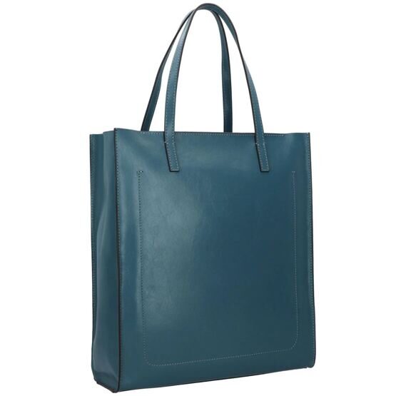 Mirra - Shopping Bag Leder, Blau