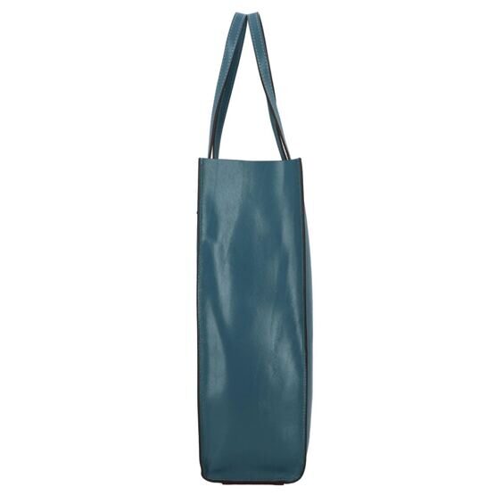 Mirra - Shopping Bag Leder, Blau