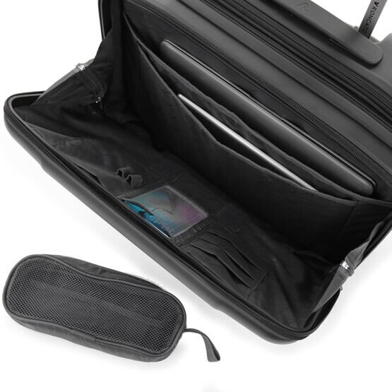 Biz 4.0 - Handgepäck Laptoptrolley 15.6&quot;, Schwarz