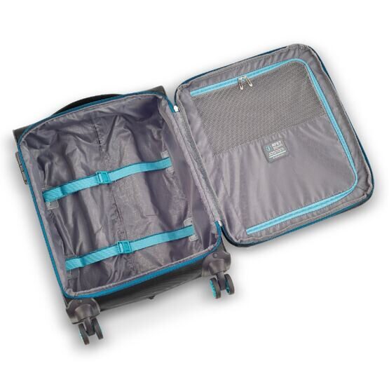 Crosslite - Trolley Carry-On, Schwarz