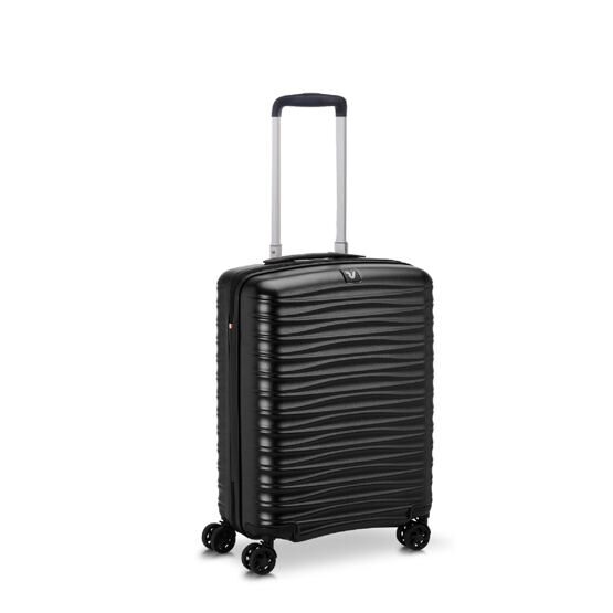 Wave - Trolley Handgepäck Carry-On 55cm, Schwarz